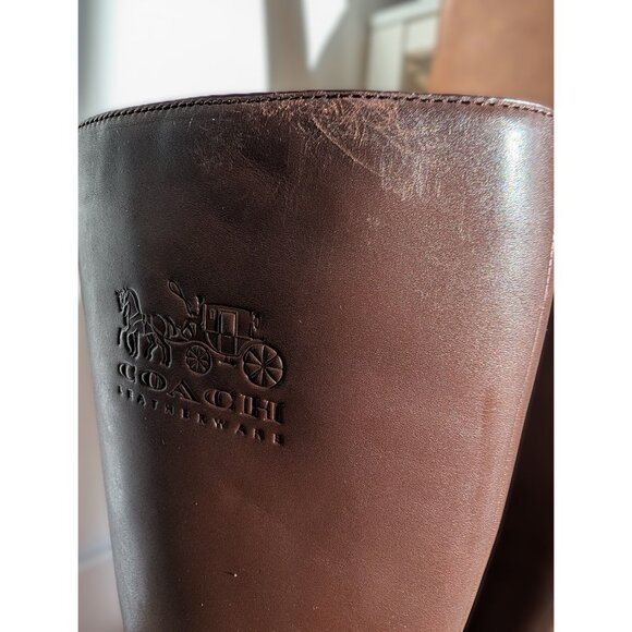 Coach Brown Knee-High Boots - Picture 7 of 9